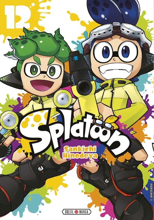 ebook cover of Splatoon T12, by Sankichi Hinodeya