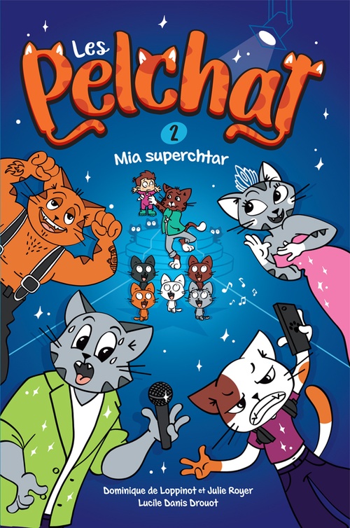 ebook cover of Mia superchtar, by Dominique De Loppinot, Julie Royer