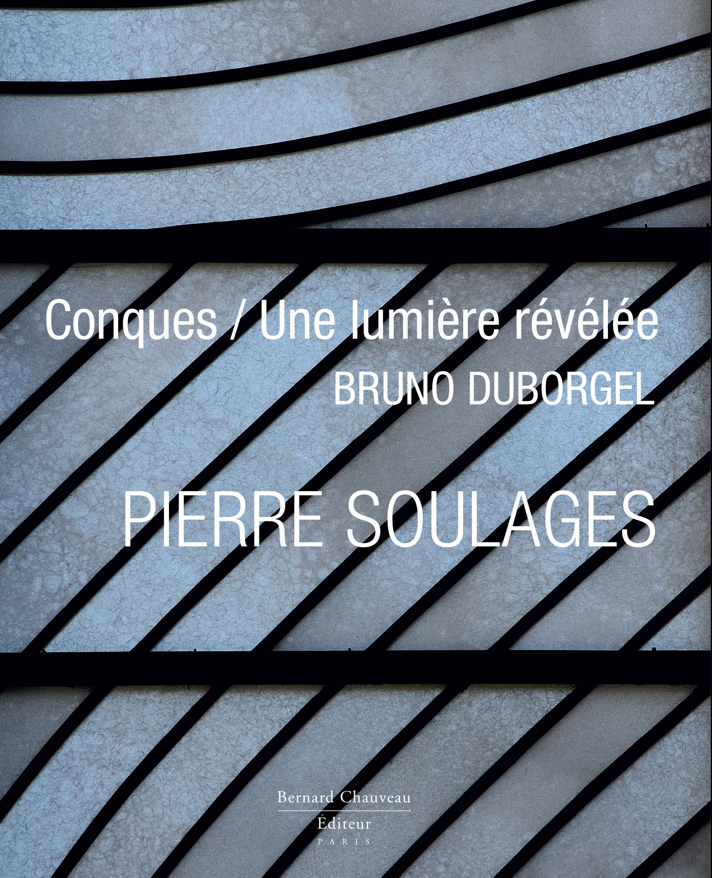 ebook cover of Pierre Soulages, Conques, une lumière révélée, by Bruno Duborgel