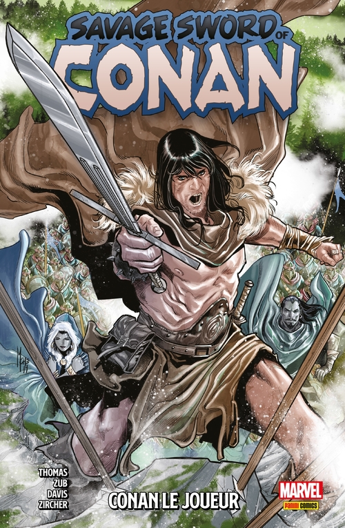 Couverture ebook de Savage sword of Conan T02, de Roy Thomas, Jim  Zub  Zubkavich