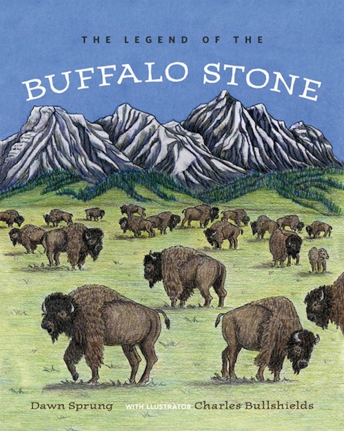 Couverture ebook de The Legend of the Buffalo Stone, de Dawn Sprung