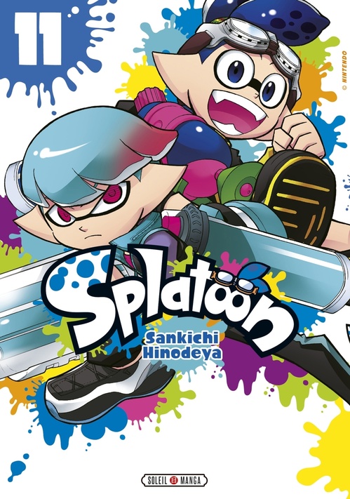 ebook cover of Splatoon T11, by Sankichi Hinodeya