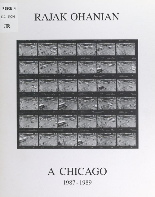 ebook cover of Rajak Ohanian à Chicago, 1987-1989, by Theatre De La Commune D'Aubervilliers