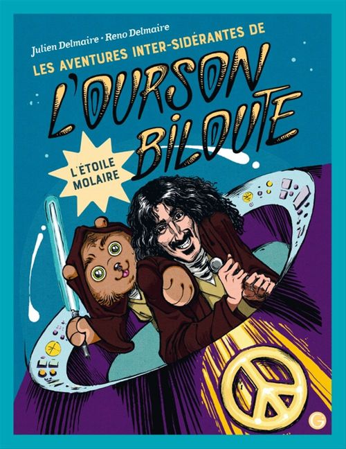 Couverture ebook de Les aventures inter-sidérantes de l'ourson Biloute, épisode 3, de Julien Delmaire