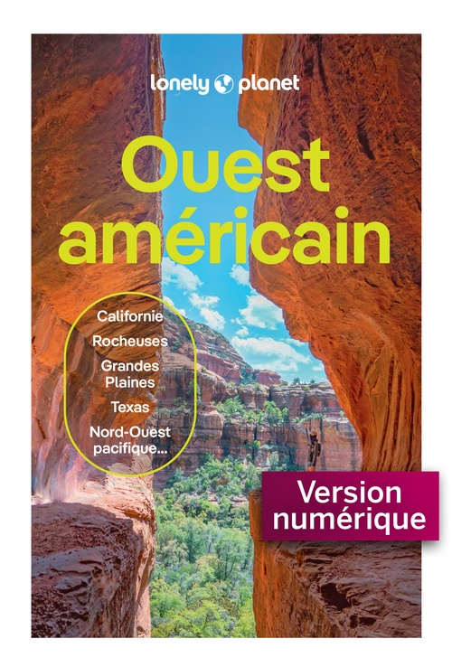 Couverture ebook de Ouest américain 11ed, de Lonely Planet