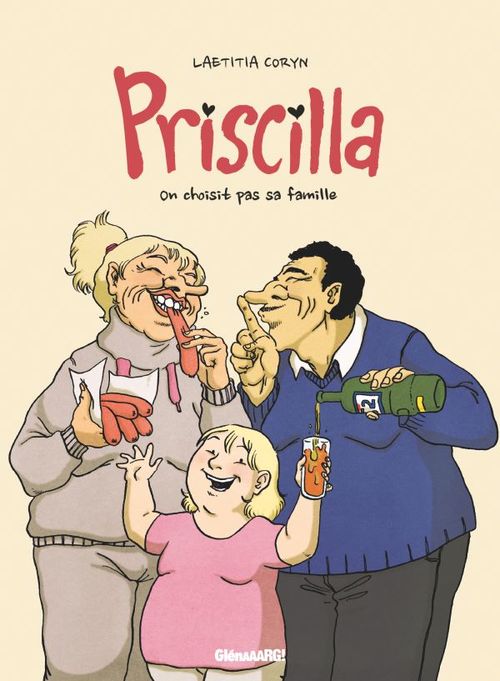 ebook cover of Priscilla, by Laetitia Coryn