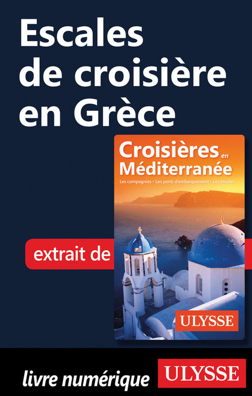 Couverture ebook de Escales de croisière en Grèce, de Collectif