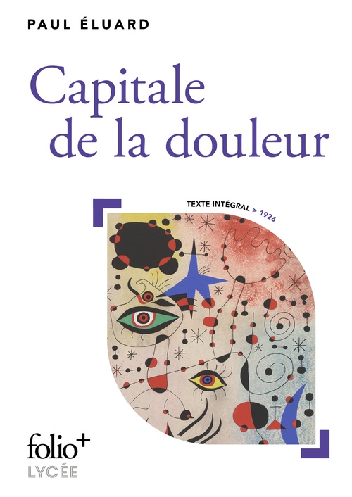 ebook cover of Capitale de la douleur, by Paul Eluard