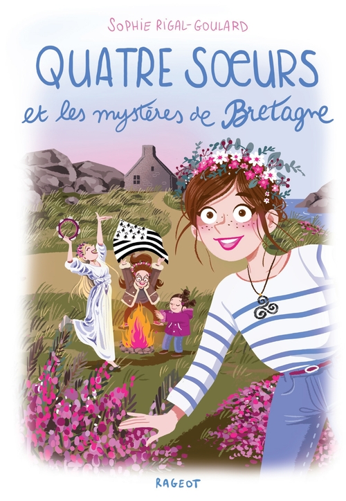 Couverture ebook de Quatre soeurs et les mystères de Bretagne, de Sophie Rigal-Goulard