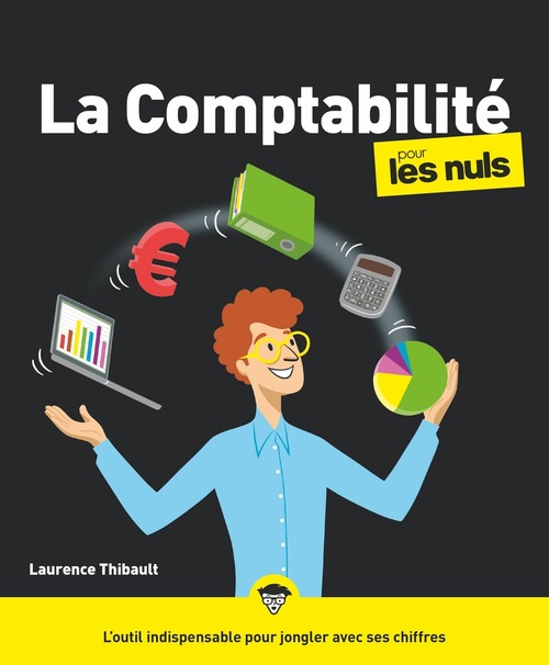 Couverture ebook de Comptabilité Pour les Nuls, 3ed, de Laurence Thibault
