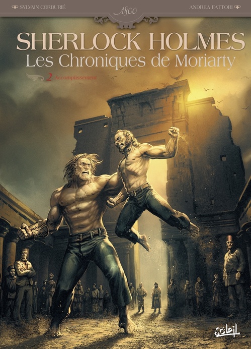 ebook cover of Sherlock Holmes - Les Chroniques de Moriarty T02 - Accomplissement, by Sylvain Cordurie