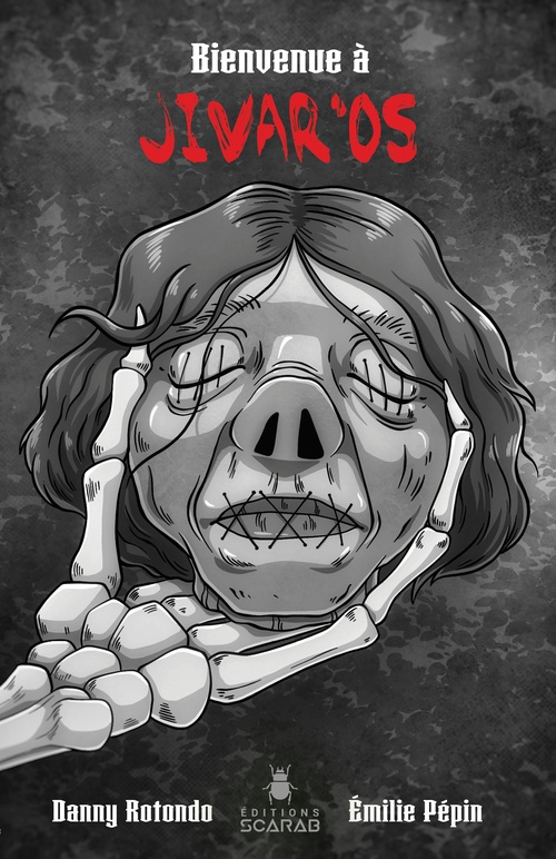 ebook cover of Bienvenue à Jivar'Os, by Emilie Pépin, Danny Rotondo