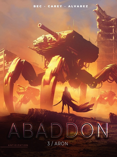 Couverture ebook de Abaddon T03 - Aron, de Christophe Bec