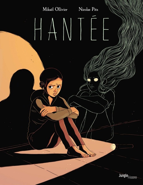 ebook cover of Hantée, by Mikaël Ollivier, Nicolas Pitz