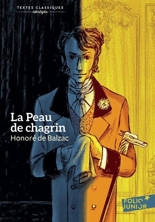 ebook cover of La peau de chagrin (version abrégée), by Honoré de Balzac