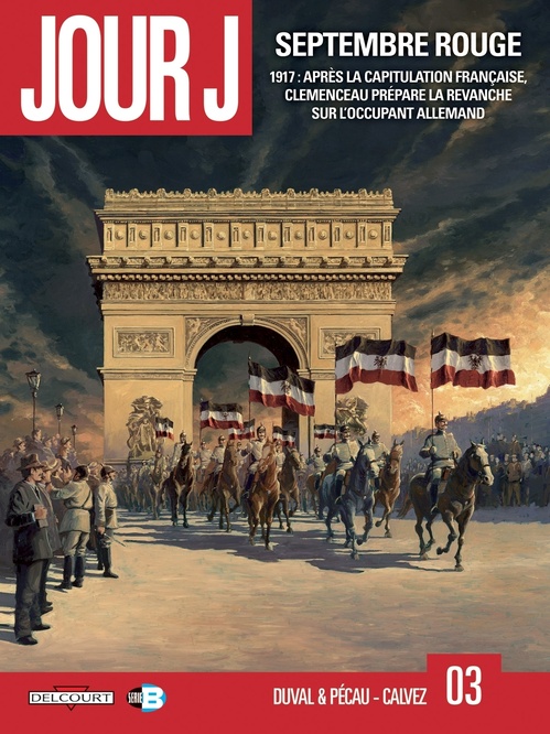 ebook cover of Jour J T03 - Septembre rouge, by Fred Blanchard