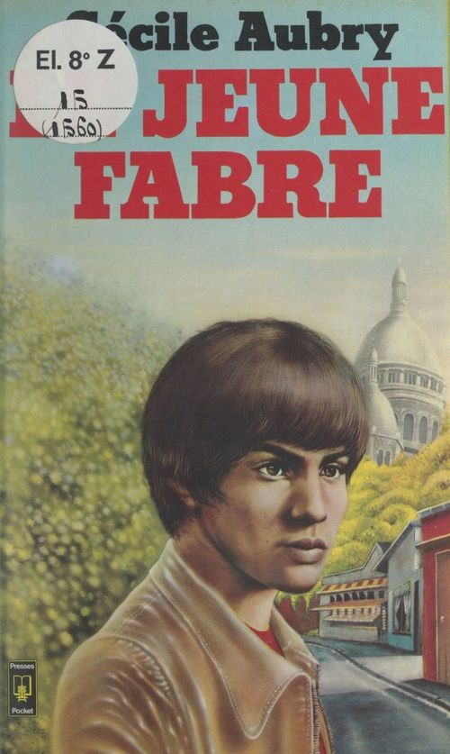Couverture ebook de Le jeune Fabre, de Cécile Aubry
