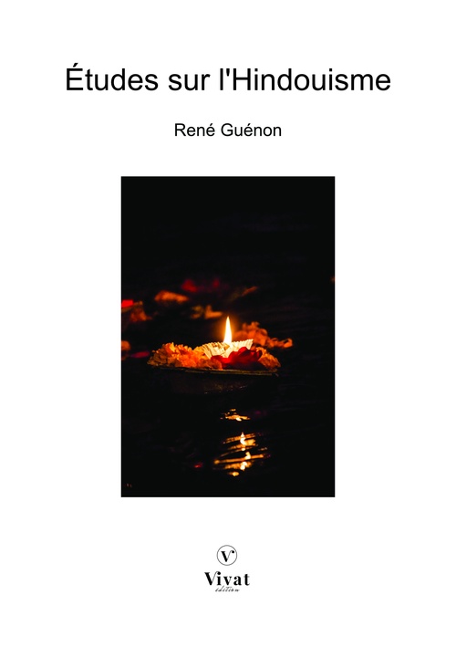 Couverture ebook de Études sur l'Hindouisme, de René Guénon