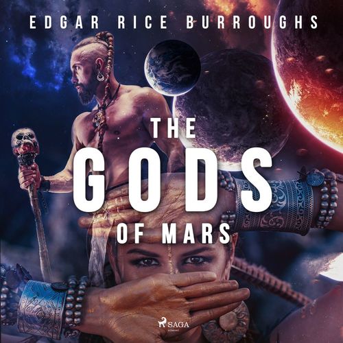 Couverture audiobook de The Gods of Mars, de Edgar Rice Burroughs