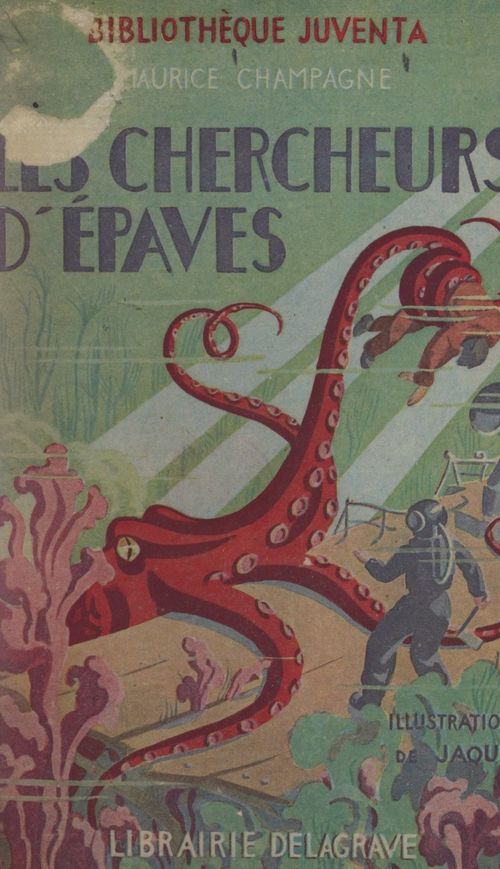Couverture ebook de Les chercheurs d'épaves, de Maurice Champagne