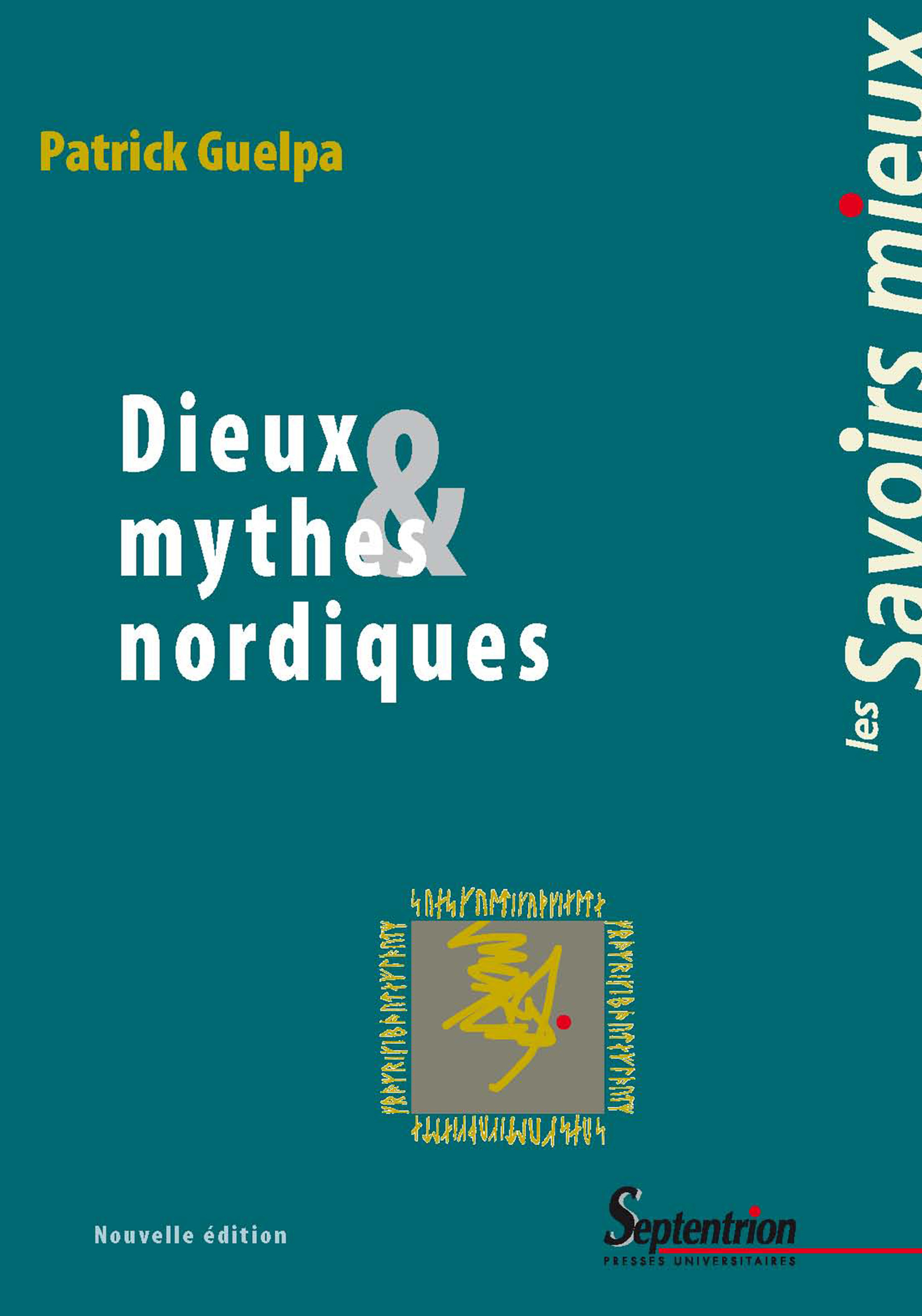 Couverture ebook de Dieux & mythes nordiques, de Patrick Guelpa