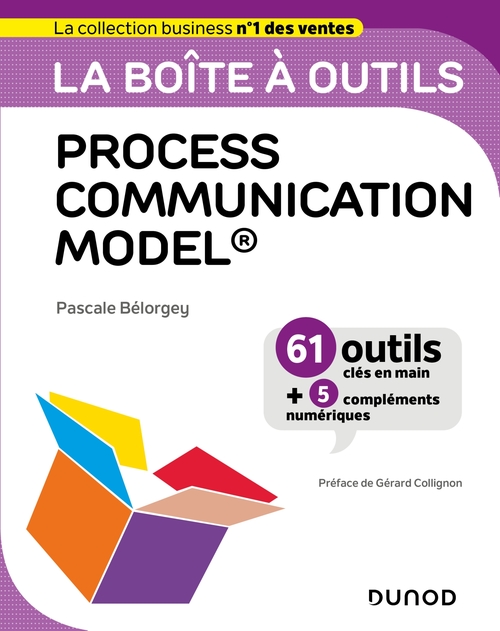 Couverture ebook de La boîte à outils Process Communication Model®, de Pascale Bélorgey
