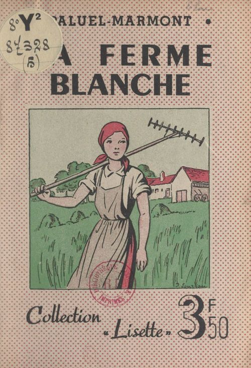 ebook cover of La ferme blanche, by Paluel-Marmont