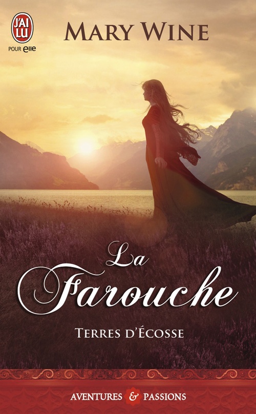 Couverture ebook de Terres d'Écosse (Tome 2) - La Farouche, de Mary Wine