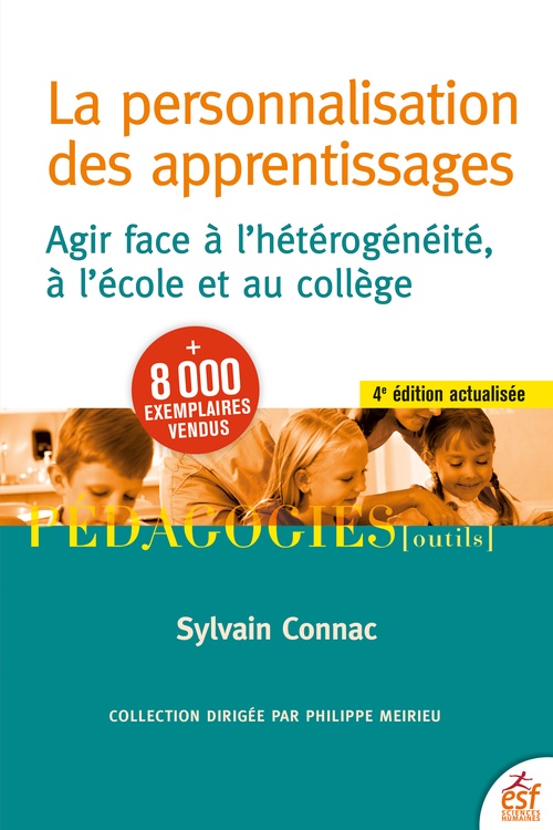 ebook cover of La personnalisation des apprentissages, by Sylvain Connac