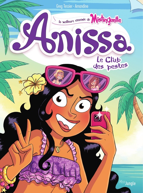 ebook cover of Anissa - Tome 3 - Le club des pestes, by Greg Tessier, Amandine
