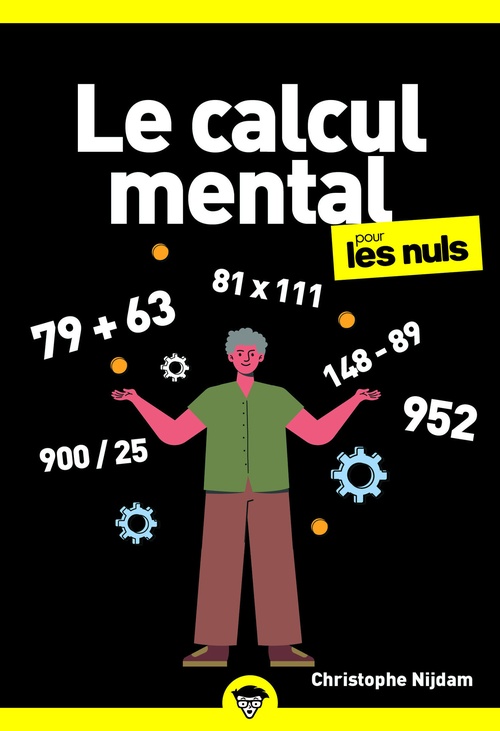 ebook cover of Le Calcul mental pour les Nuls, by Christophe Nijdam