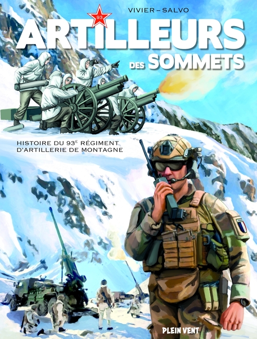 ebook cover of Artilleurs des sommets, by Salvo