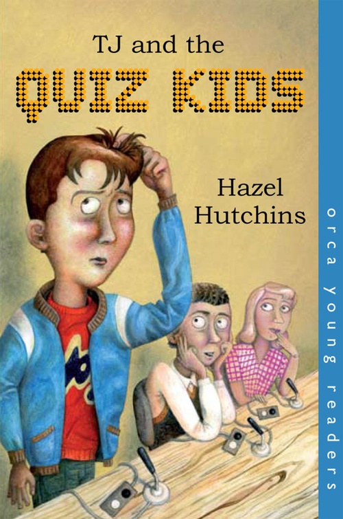 Couverture ebook de TJ and the Quiz Kids, de Hazel Hutchins