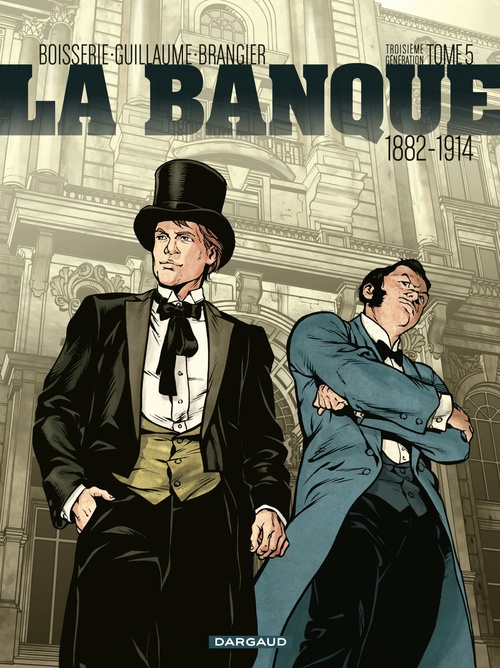 Couverture ebook de La Banque - Tome 5 - Les Chéquards de Panama, de Pierre Boisserie, Philippe Guillaume, Stéphane Brangier