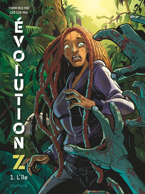 Couverture ebook de Évolution Z - Tome 1 - L'île, de Cee Cee Mia