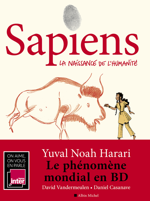 ebook cover of Sapiens - tome 1 (BD), by Yuval Noah Harari, David Vandermeulen, Daniel Casanave
