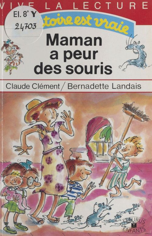 Couverture ebook de Maman a peur des souris, de Collectif