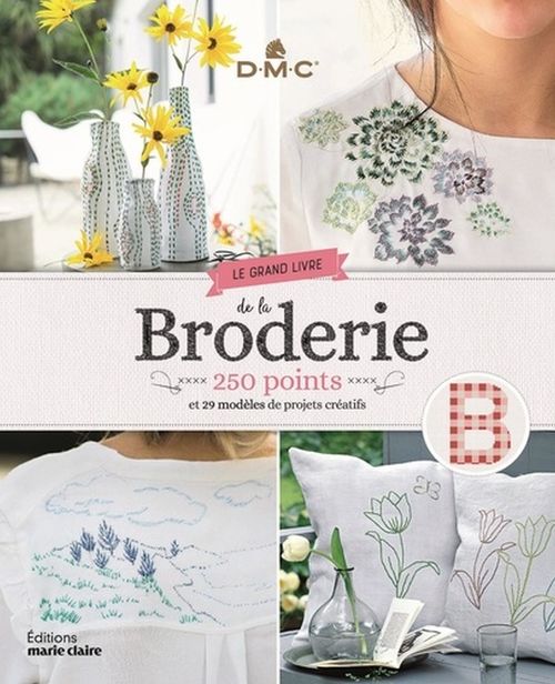 Couverture ebook de Le grand livre de la broderie , de Collectif