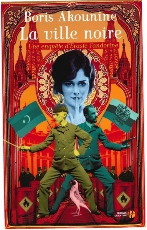 ebook cover of La ville noire, by Boris Akounine