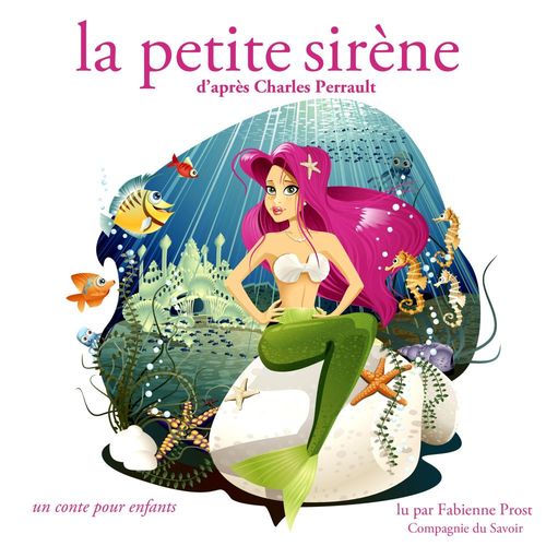 Couverture audiobook de La Petite Sirène de Charles Perrault, de Charles Perrault