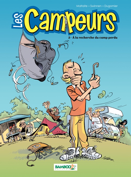 Couverture ebook de Les Campeurs - Tome 2, de Swinnen, dugomier