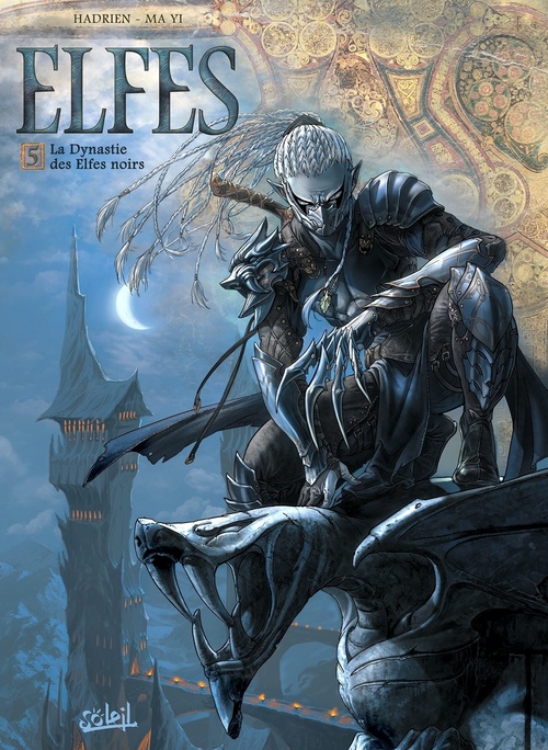 ebook cover of Elfes T05 - La dynastie des elfes noirs, by Marc Hadrien