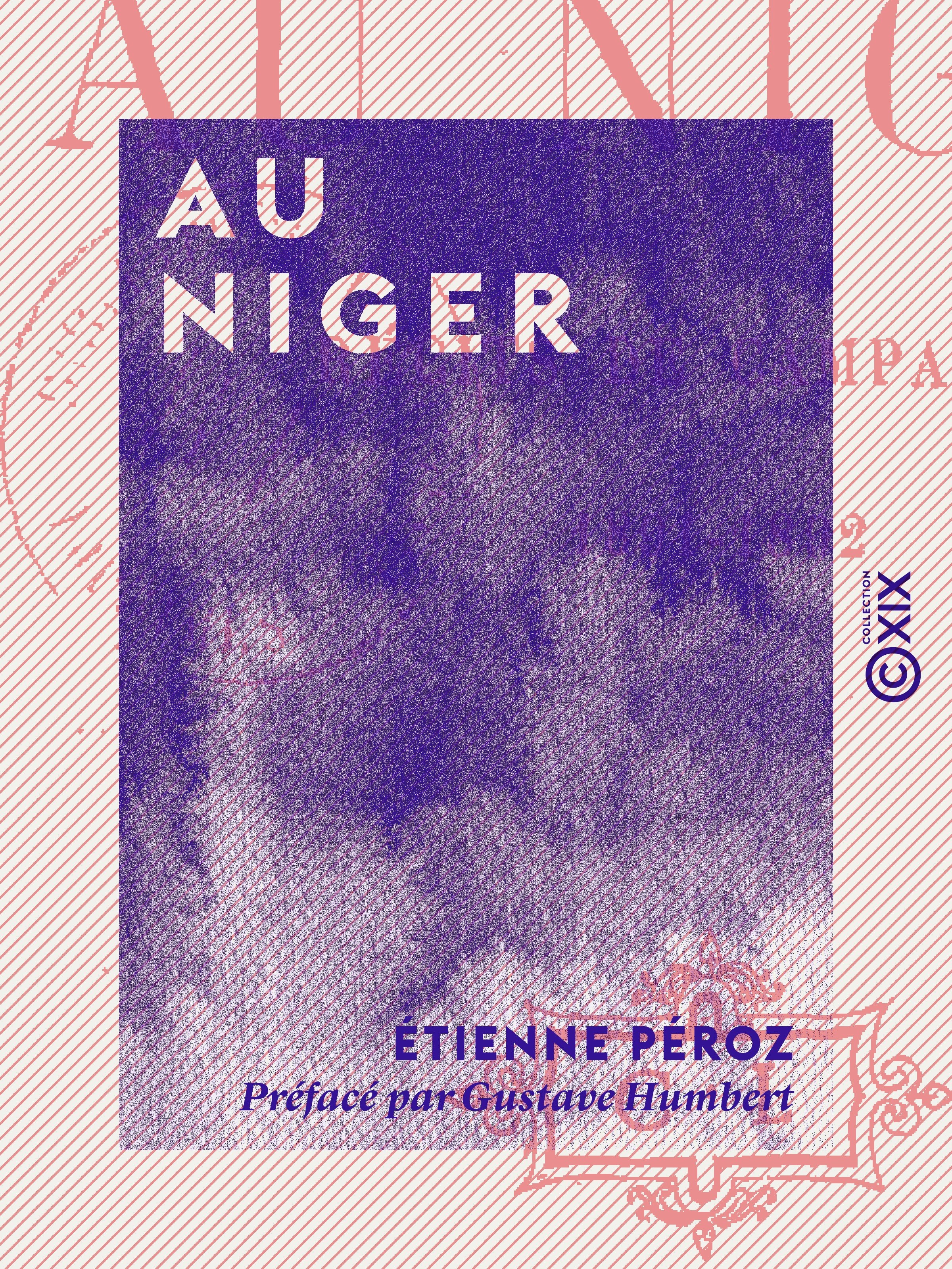 ebook cover of Au Niger, by Etienne Peroz, Gustave Humbert
