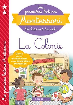Couverture ebook de Mes premières lectures Montessori, La colonie, de Collectif