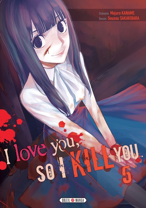 ebook cover of I love you so I kill you T05, by Majuro Kaname