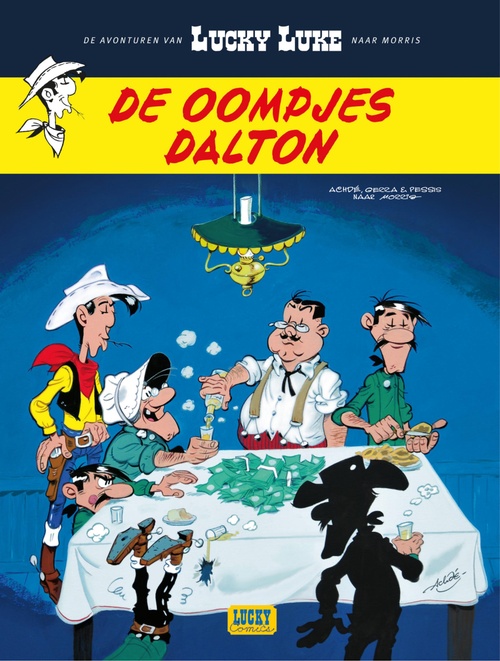 Couverture ebook de De oompjes Dalton, de Laurent Gerra, Jacques Pessis