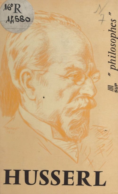 ebook cover of Husserl, by Arion Lothar Kelkel, René Scherer