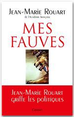 ebook cover of Mes fauves, by Jean-Marie Rouart