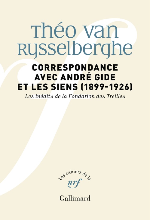 Couverture ebook de Correspondance avec André Gide et les siens, de Théo Van Rysselberghe