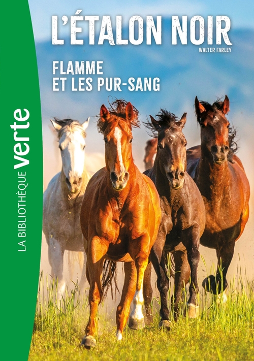 ebook cover of L'Etalon Noir NED 11 - Flamme et les pur-sang, by Walter Farley